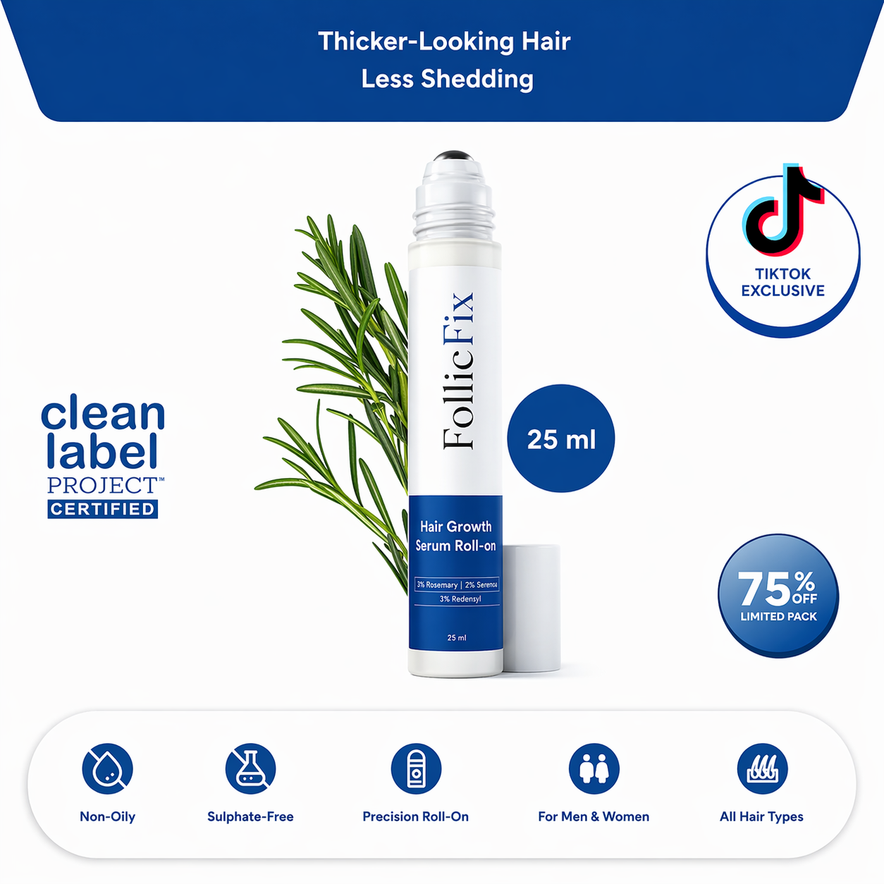 Hair Density Boosting Serum Roll-On